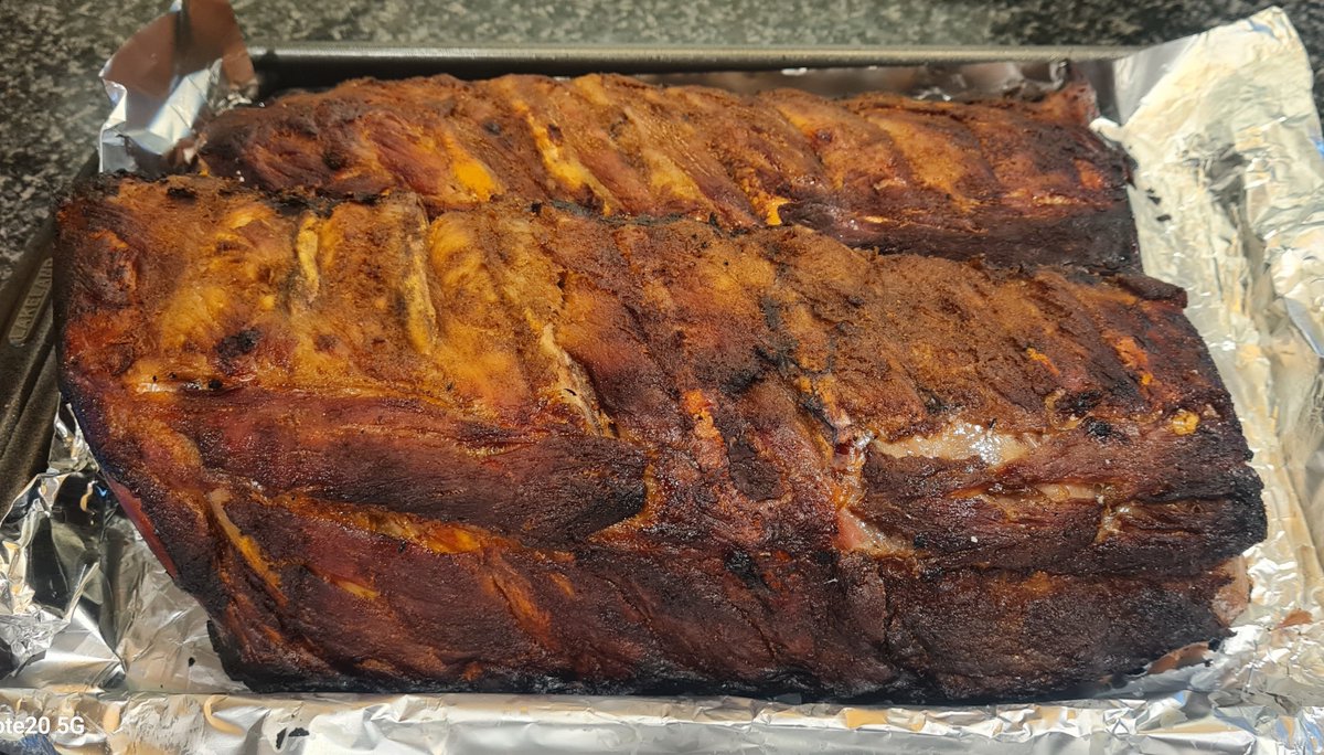 no1sunkfarmer's tweet photo. Spare Ribs was my next #cookingfarmer dish. Simple cheap and tasty. I have a few different recipes for ribs, this one is the easiest and really quick once they've finished 80 minutes in the oven 170c fan. https://t.co/l2abxjX8CH
