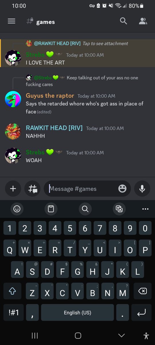 RivvyP's tweet photo. HI GUYS I SAID I WAS DONE BUT I NEED TO TELL U ABOUT THIS MF WHO TOLD ME TO KYS OVER CRASH BANDICOOT. Guyus the raptor apparently keeps doing this shit so https://t.co/2djC3Dw95B