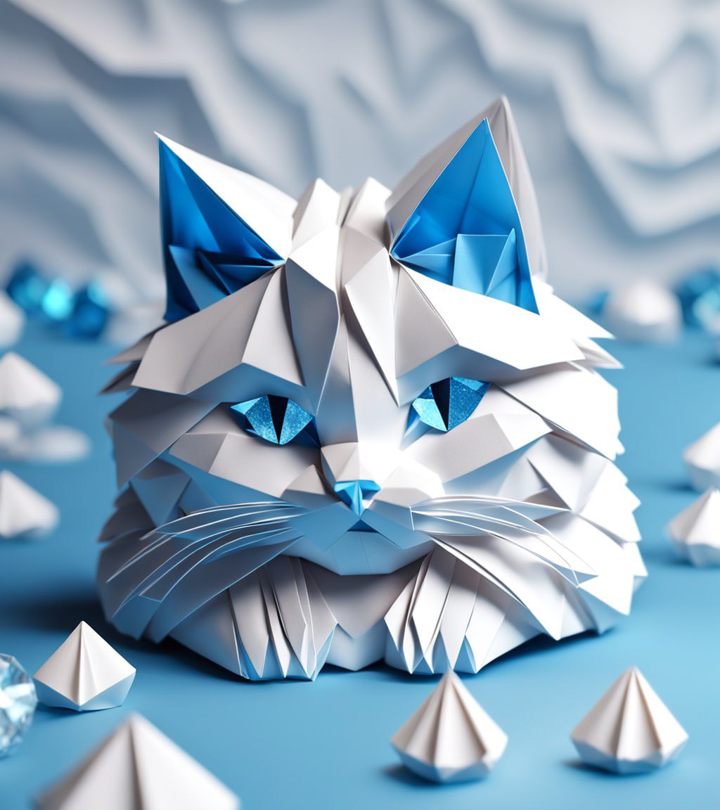 ⚙️New ِDrop on @opensea 🔥origami Cat #5 From Collection'#ORIGAMI ART ' ‼️3/3 edition (unique) Price: 1 Matic💲 🎁1 purchase + 1 Gift🎁 ✅Purchase Link👇🏽 ⭕️ opensea.io/assets/matic/0… #opensea #NFTCommunity #crypto #NFTartists #NFTCollection #3d #NFT_shill #NFT #painter #Art