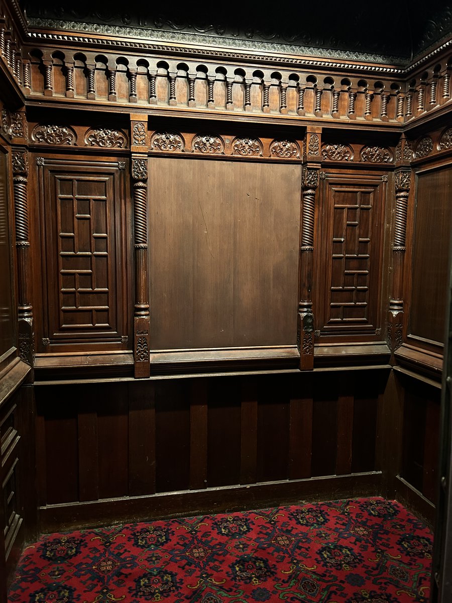 This #tbt photo from 1926 features the Tampa Bay Hotel's passenger elevator. It was installed in 1891 and operated with a hydraulic lift until it was converted to electricity in 1925. While not in use today, the elevator and its Cuban mahogany interior are still visible.