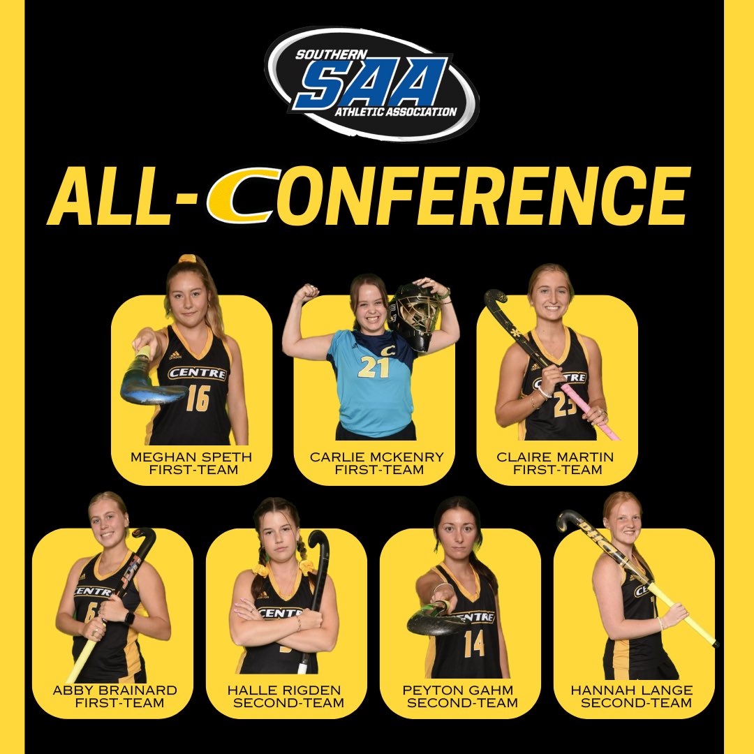 Congratulations to our 7 All- conference award winners!!