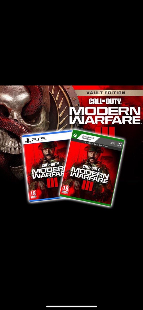 🚨MWIII VAULT EDITION GIVEAWAY🚨
All Platforms pc Xbox and playstation 

To Enter

1 Like and Retweet
2 Must be following <a href="/Slayium/">Slayium</a> 
3 comment below 

Winner Announced on 11/08 the day before the game release 
#CallofDuty #MWIII #MW3

Stop taking it down twitter