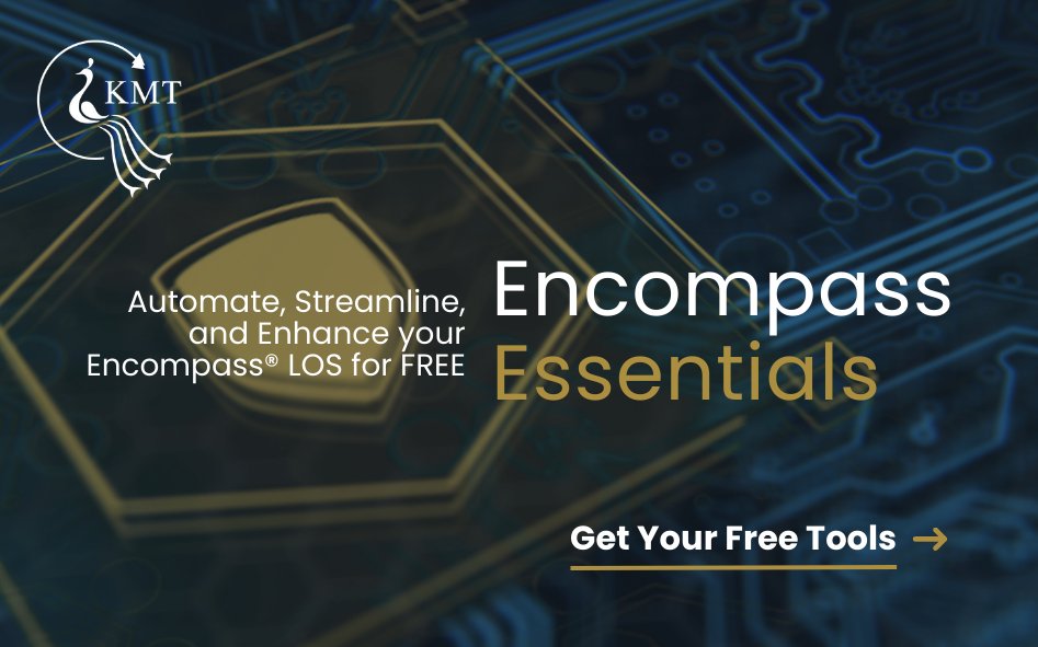 KMT_Inc's tweet photo. Automate, Streamline, and Enhance your Encompass®  LOS with the Encompass Essentials - 10 Free Tools Package! 🛠️ Unlock simple yet powerful tools like Doorbell, Navigation Buttons, Macro Automation, and more for FREE! Claim Yours Now: https://t.co/6CPQCmk2DD https://t.co/zvuM5pH0Io