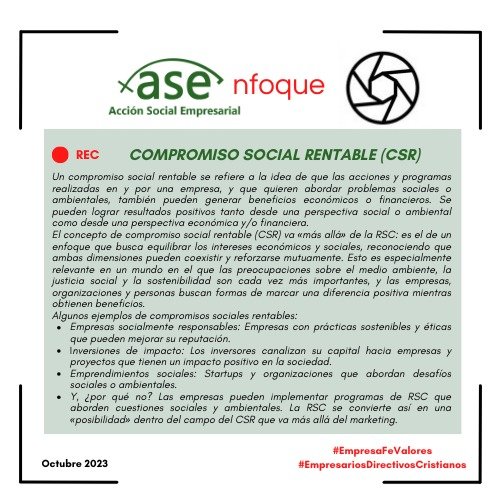 somosase's tweet photo. 🆕️ #ASEnfoque 🔴

¿Qué es el compromiso social rentable de la empresa?

La respuesta AQUÍ 👇 

#empresarioscristianos #directivoscristianos #EmpresaFeValores https://t.co/3qsC2RTc9e