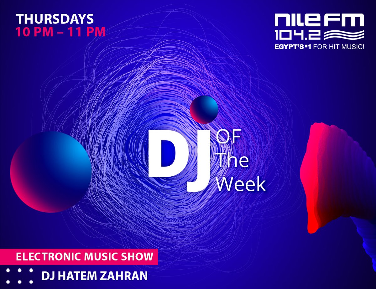NileFM's tweet photo. We're hosting some of the music scene’s best DJs on NileFM’s #DJofTheWeek. 🎧 This week's DJ is Hatem Zahran, so get ready for the heat 😎 If you've missed our last EP, you can listen to it here: https://t.co/kBW3mXMCNk
https://t.co/1yAbXxOuwJ https://t.co/dGBrawhY0m