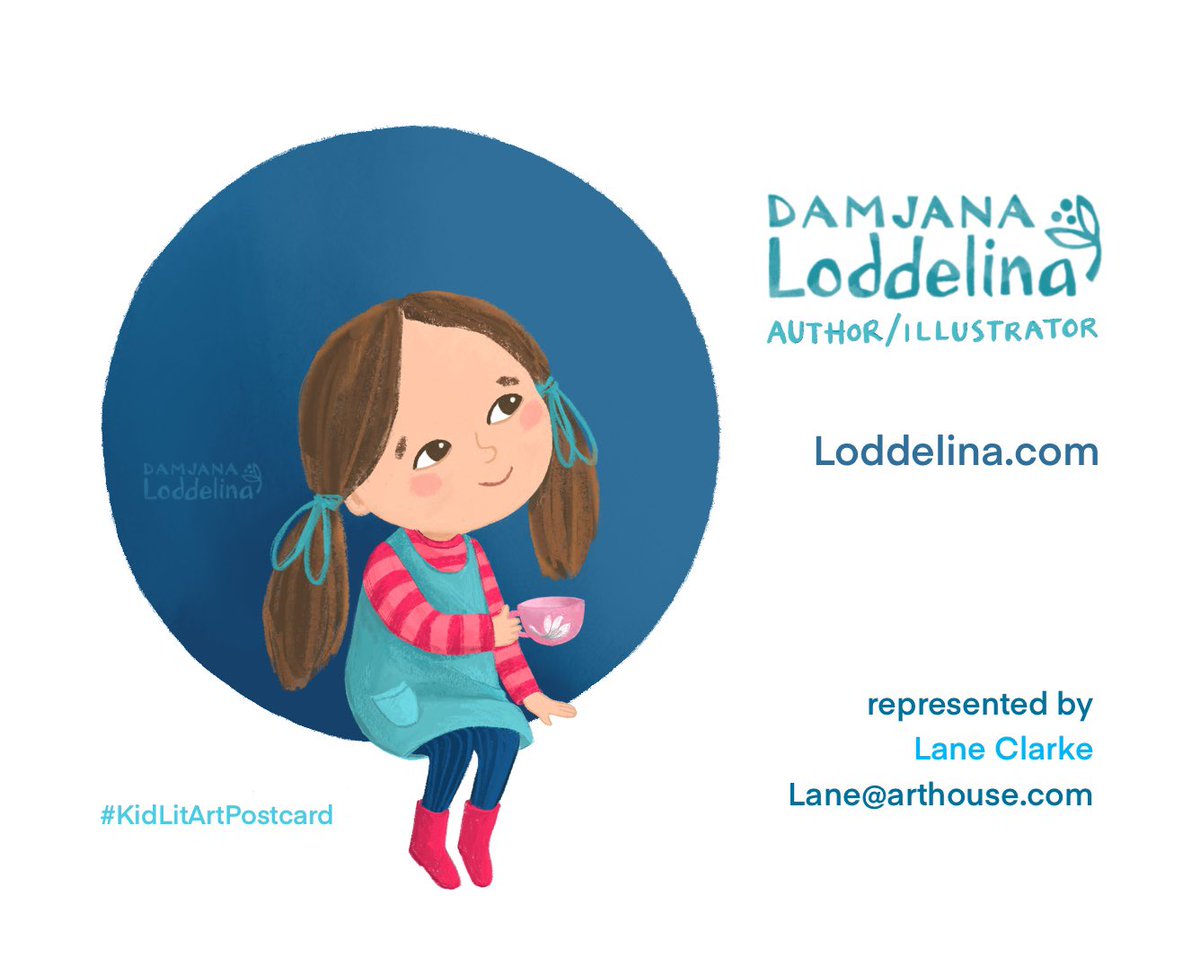 Loddelina's tweet image. Happy #kidlitartpostcard day!
I'm an author/illustrator, based in France, looking forward to working with you on a charming and colourful picture book, cover or other #kidlit project 🌸
🎨 loddelina.com
Represented by @lanewriteswords ✏️