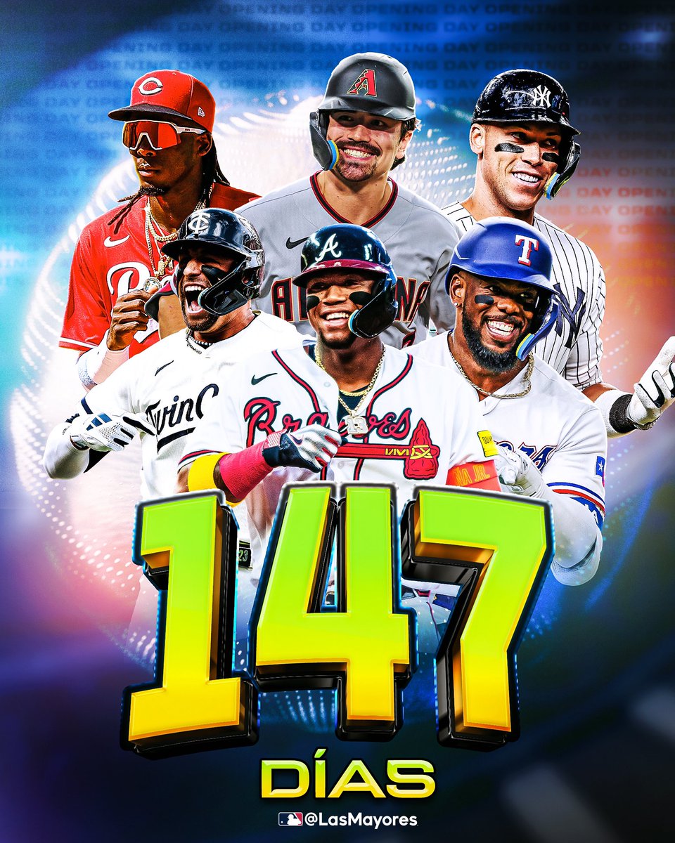 mlbespanol's tweet photo. Ya comenzamos el conteo regresivo para el Opening Day. 😅 https://t.co/MEomnO17RY