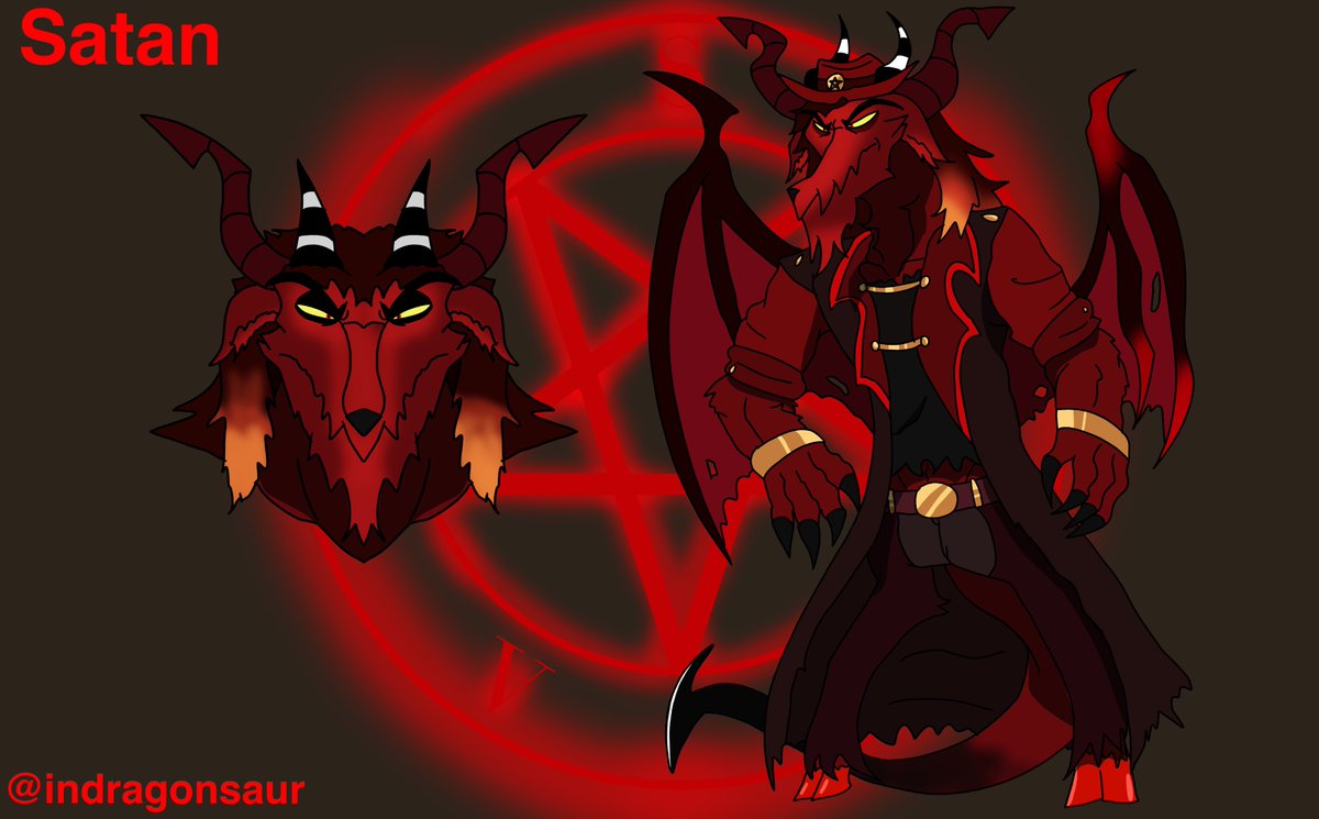 IndragonSaur's tweet photo. New Satan design ref
#digitalart #artistsontwitter #digitalartists #HazbinHotel #ars_goetia #goetiaoc #HazbinHotelOC #Helluvaboss #HelluvabossOC #Satan #originalcharacter #ocref #ocreferences https://t.co/UbchUt8SOC