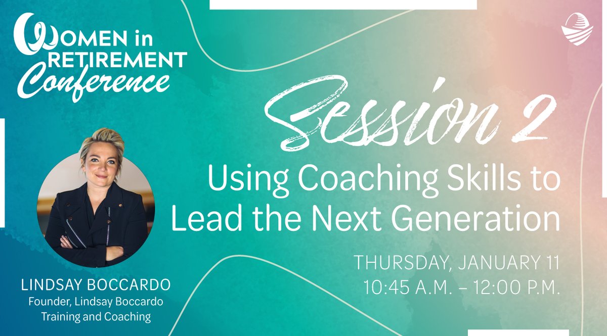 During this #WiRC coaching skills workshop, we’ll cover the communication techniques that will help you make the most of this management trend and bring out the most and best in your employees.

Join us: womeninretirement.org/wirc/

#leadershipdevelopment #coachingskills