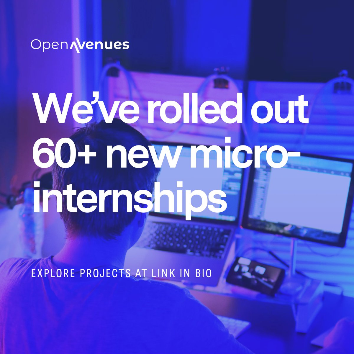We've rolled out ~60 new micro-internships to our partner schools and over 150 individuals applied! Congrats to the students who were selected for these incredible opportunities! See why our students say they are more prepared for the working world here:  openavenuesfoundation.org/micro-internsh…
