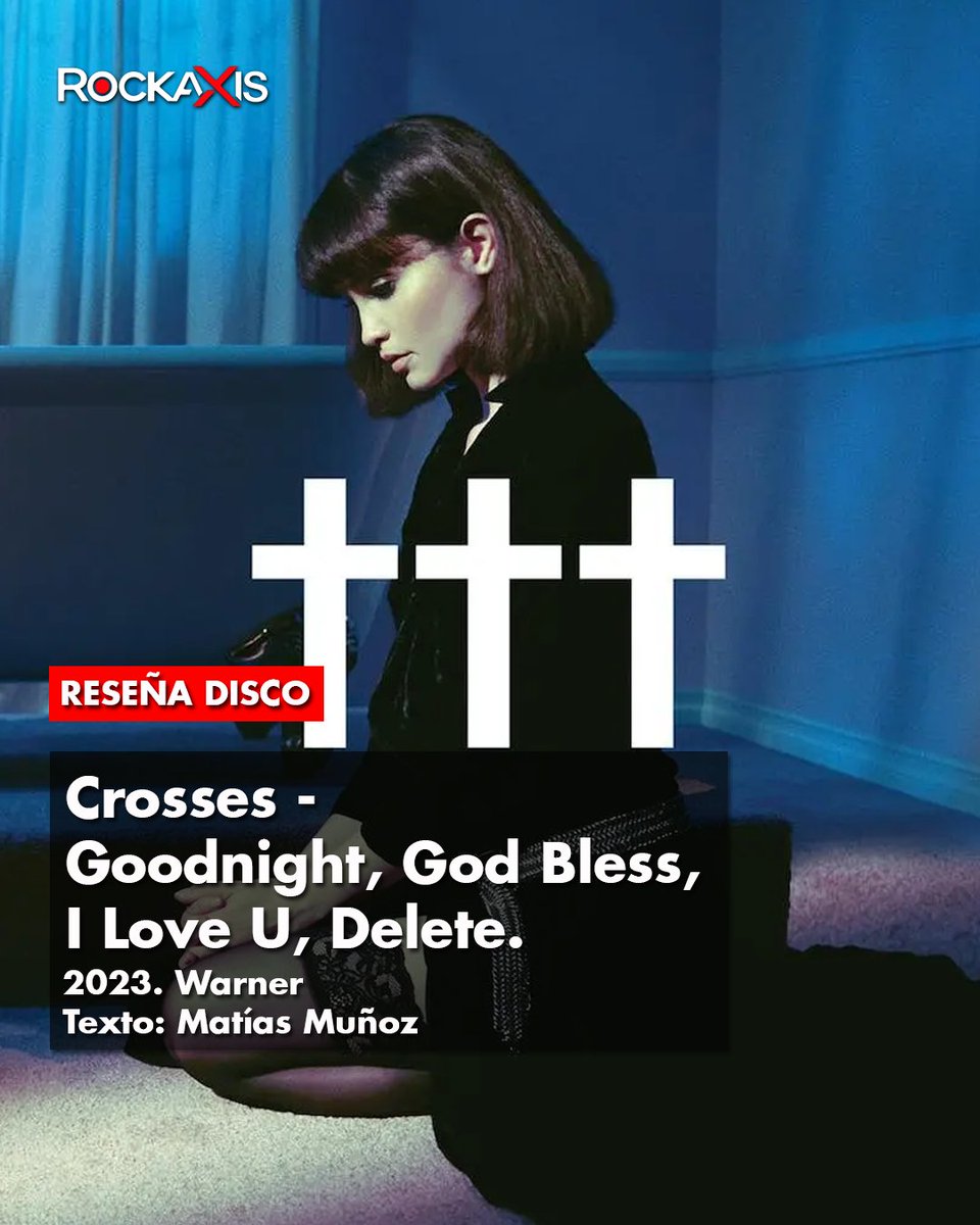 rockaxisoficial's tweet image. Escuchamos el nuevo disco de @CrossesMusic

El proyecto de Chino Moreno y Saun López, saludable desde su debut en 2014, ha lanzado un nuevo álbum.
Revisa nuestra reseña, aquí 👉bit.ly/47fpv6n

📝 Matías Muñoz

#Rockaxis #Crosses