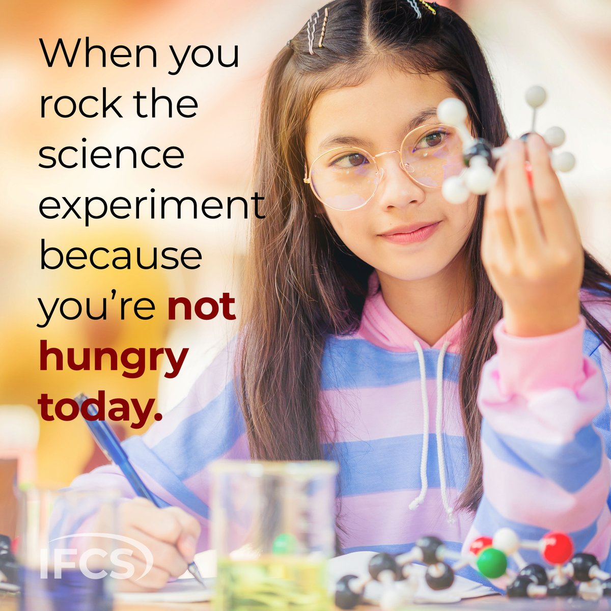 An alert mind is the best – and something you don't have when you're hungry. If you or someone you know struggles to access #nutritiousmeals, we’re here for you. Learn about no-cost groceries for income-qualified participants at IFCS: rb.gy/4mvbn