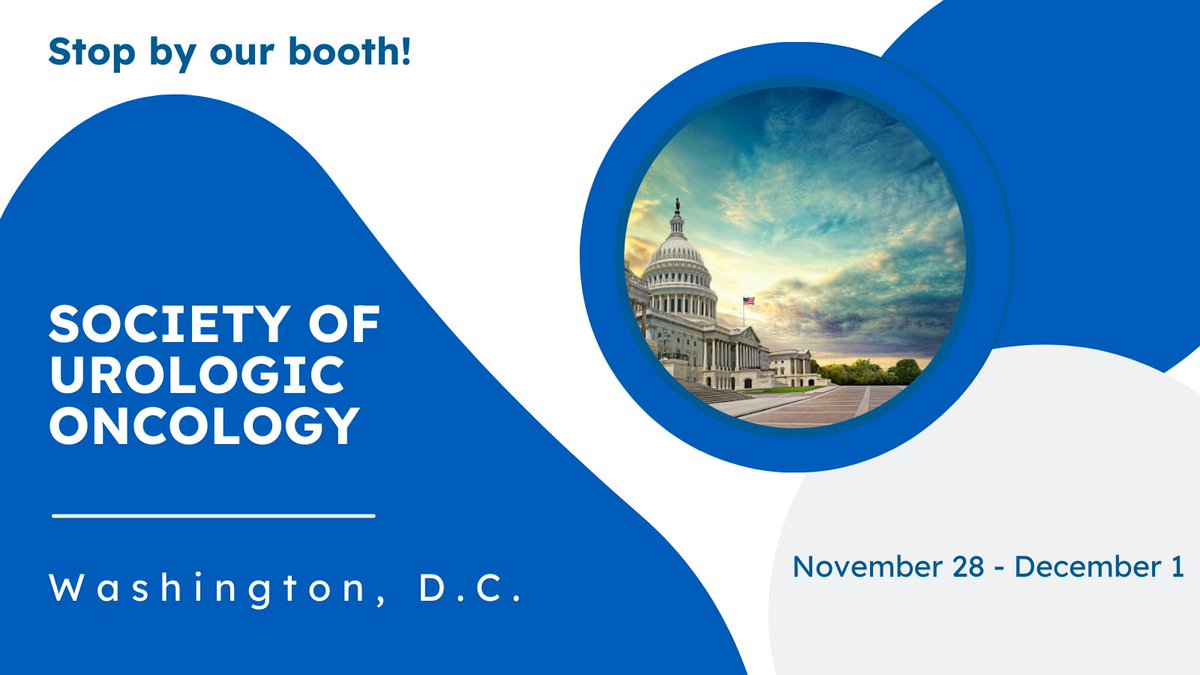 Decipher_VCYT's tweet photo. We will be attending the Society of Urologic Oncology meeting it will be taking place on November 28th - December 1st 2023 in Washington, DC! 

Visit our booth &amp; learn how @Veracyte's Decipher Prostate GC can help men living with #ProstateCancer https://t.co/PNLAeccJNU