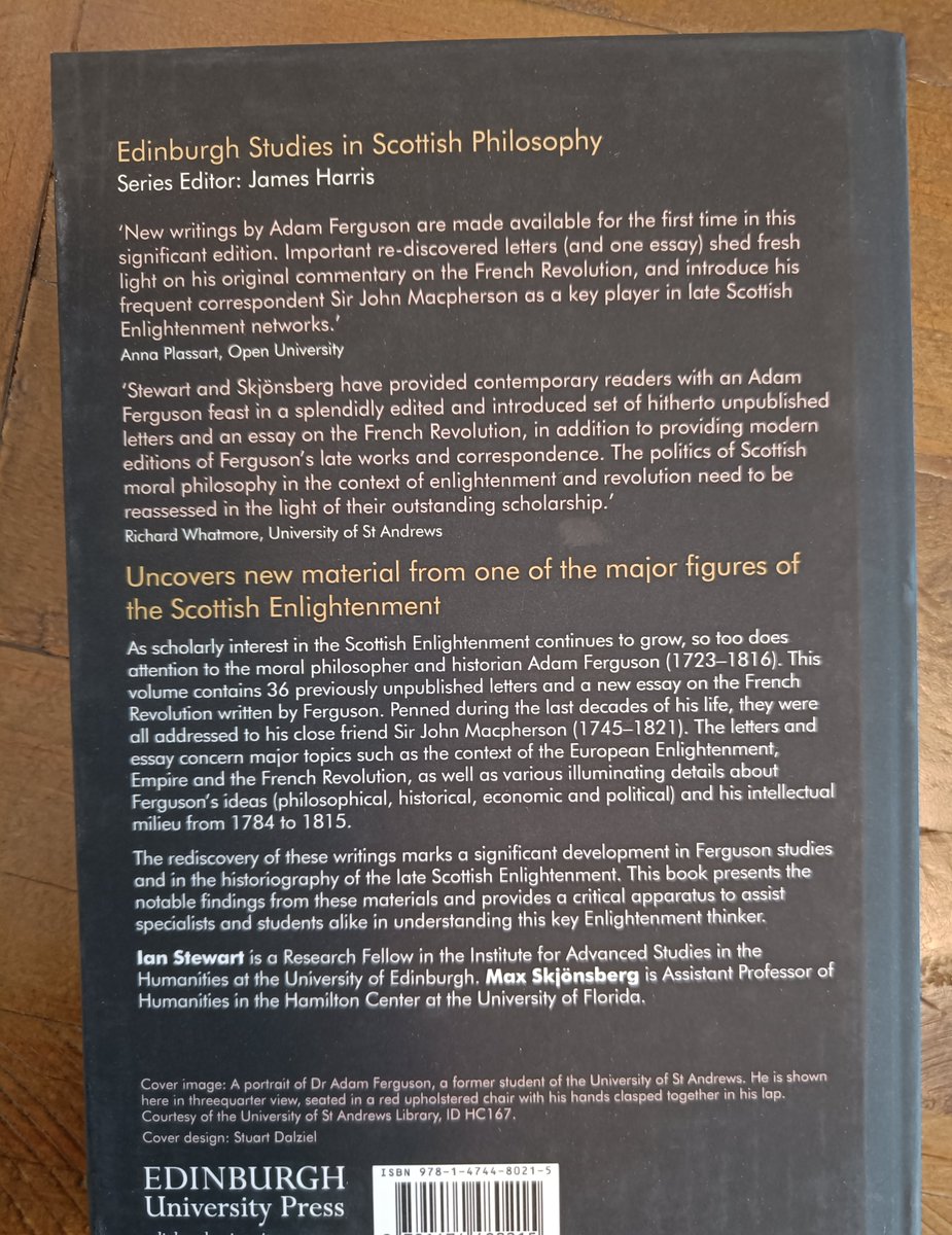 The lovely sight of author copies! Out now with @Stewbomber and <a href="/EdinburghUP/">Edinburgh University Press</a>