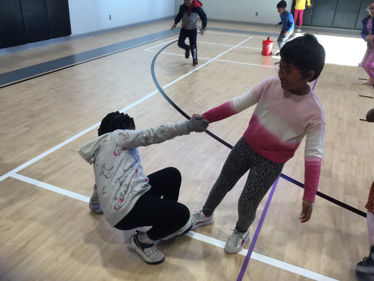 WWEPhysEd's tweet photo. Thank you @ElemPE1 for this wonderful activity. We had a few of our @WWECardinals playing Help ‘Em Up Tag today and it was awesome to hear “thank you” and see them working together. #physed #MelissaSchools @melissaisd https://t.co/N0NcUm6Rtu