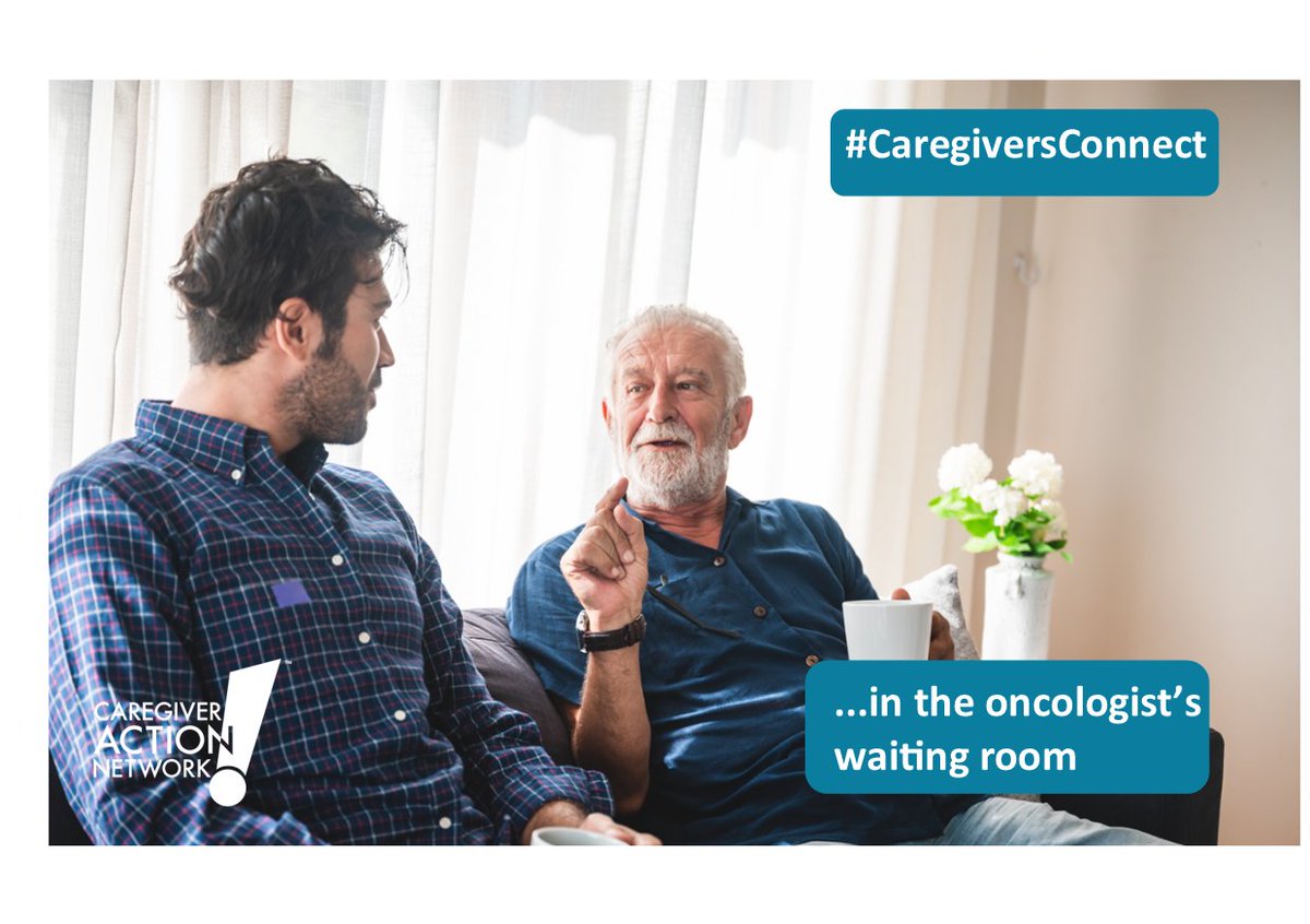 It's helpful when #CaregiversConnect with each other to get advice on how to navigate certain financial &amp; legal issues with their father diagnosed with cancer. 

Learn more:  bit.ly/3QBGDxL  #NationalFamilyCaregiversMonth