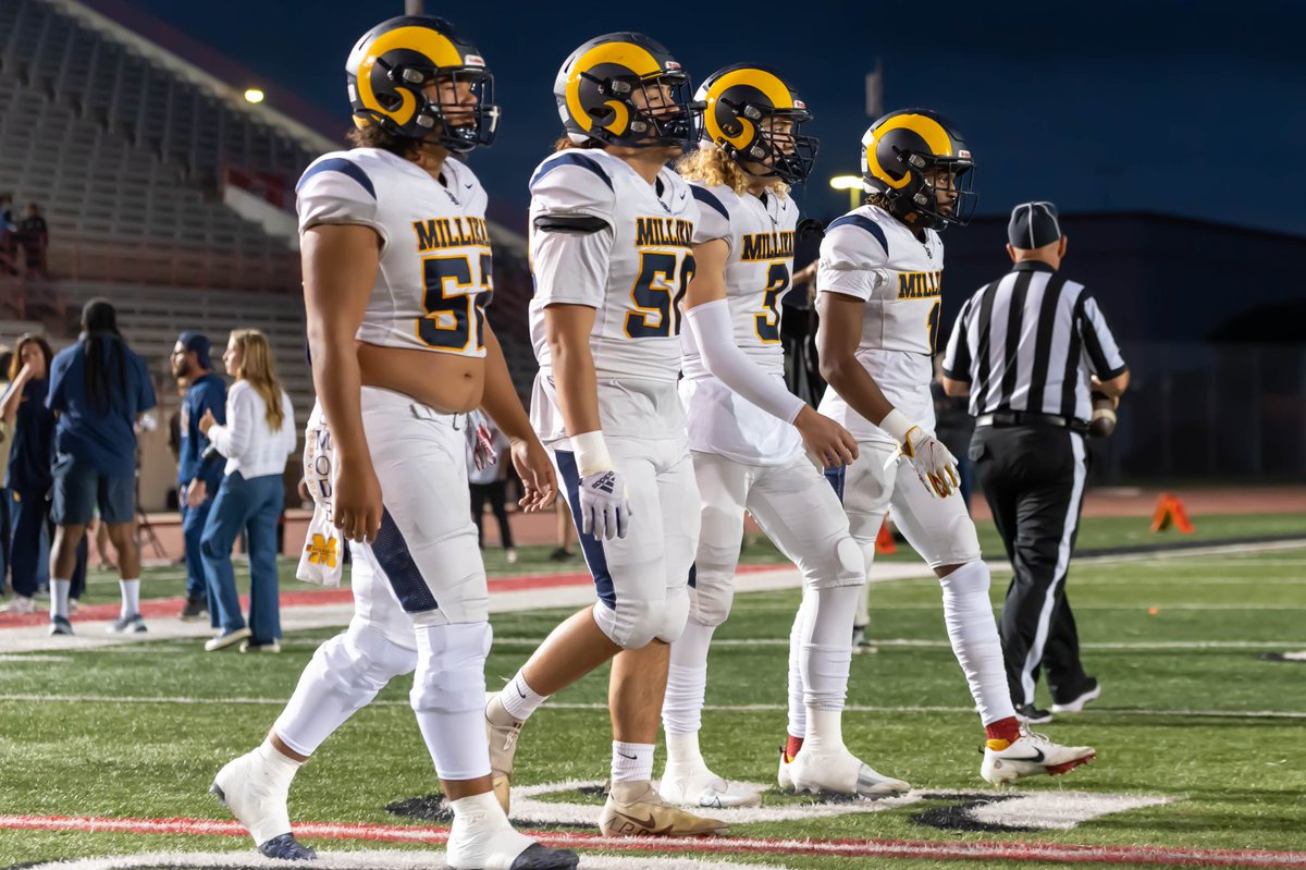 562sports's tweet photo. PREVIEW: The Millikan Rams will open the Division 3 playoffs tomorrow night with an intriguing matchup against Villa Park. 

Kickoff is 7pm at Fred Kelly Stadium in Orange. Check out our full preview of the game!

https://t.co/fZ6BrnKRuP https://t.co/NSQ7o8DiQU