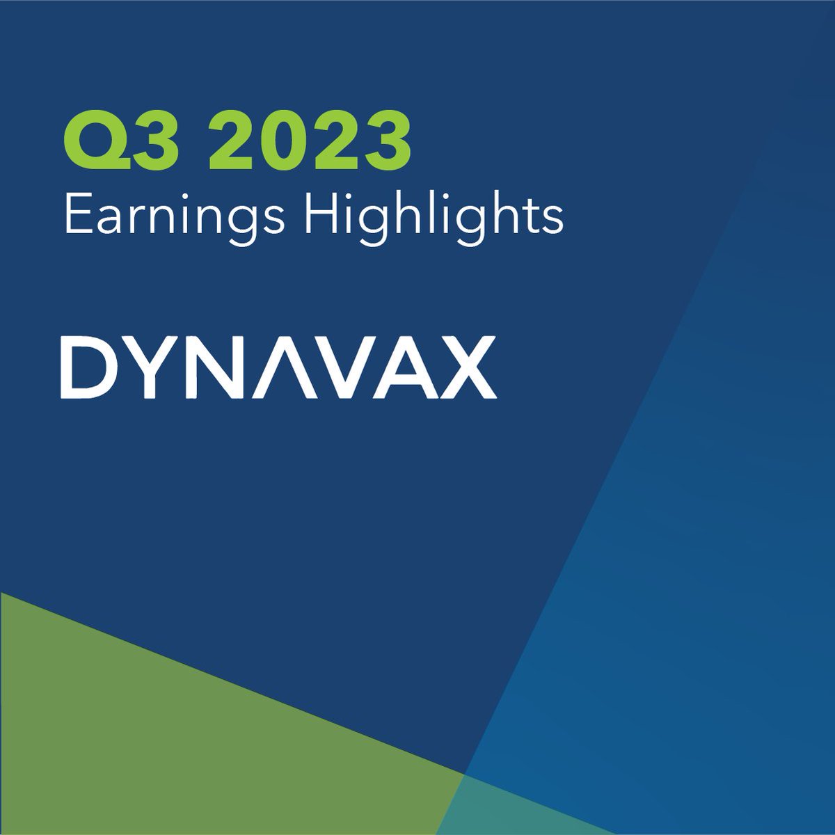 DynavaxCorp's tweet photo. Today, we reported our Q3 2023 business results, which demonstrate our continued growth and success in advancing vaccines to help protect the world against infectious diseases. Read the press release here: https://t.co/wWhp5YVYEZ

$DVAX https://t.co/yIubOigivp