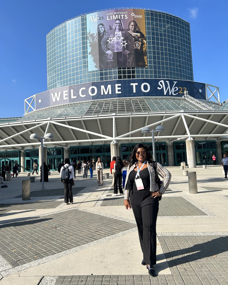 Last week, as a STEM ambassador representing @YaleSEAS, I had the incredible experience of connecting with prospective graduate students at the #WE23 conference, hosted by @SWEtalk. I enjoyed the privilege of shedding light on the intricate graduate school application process.