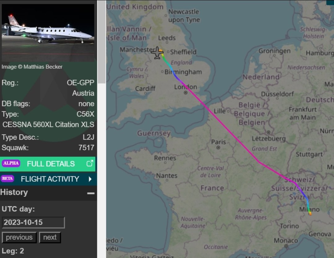 Malgrado i notevoli sforzi per disintossicarsi dell'aviazione privata, i Ferragnez ci ricascano 😪  

Per andare ad un concerto dei Blink 182, hanno emesso circa 10 tonnellate di CO2 (~ una persona media in due anni)