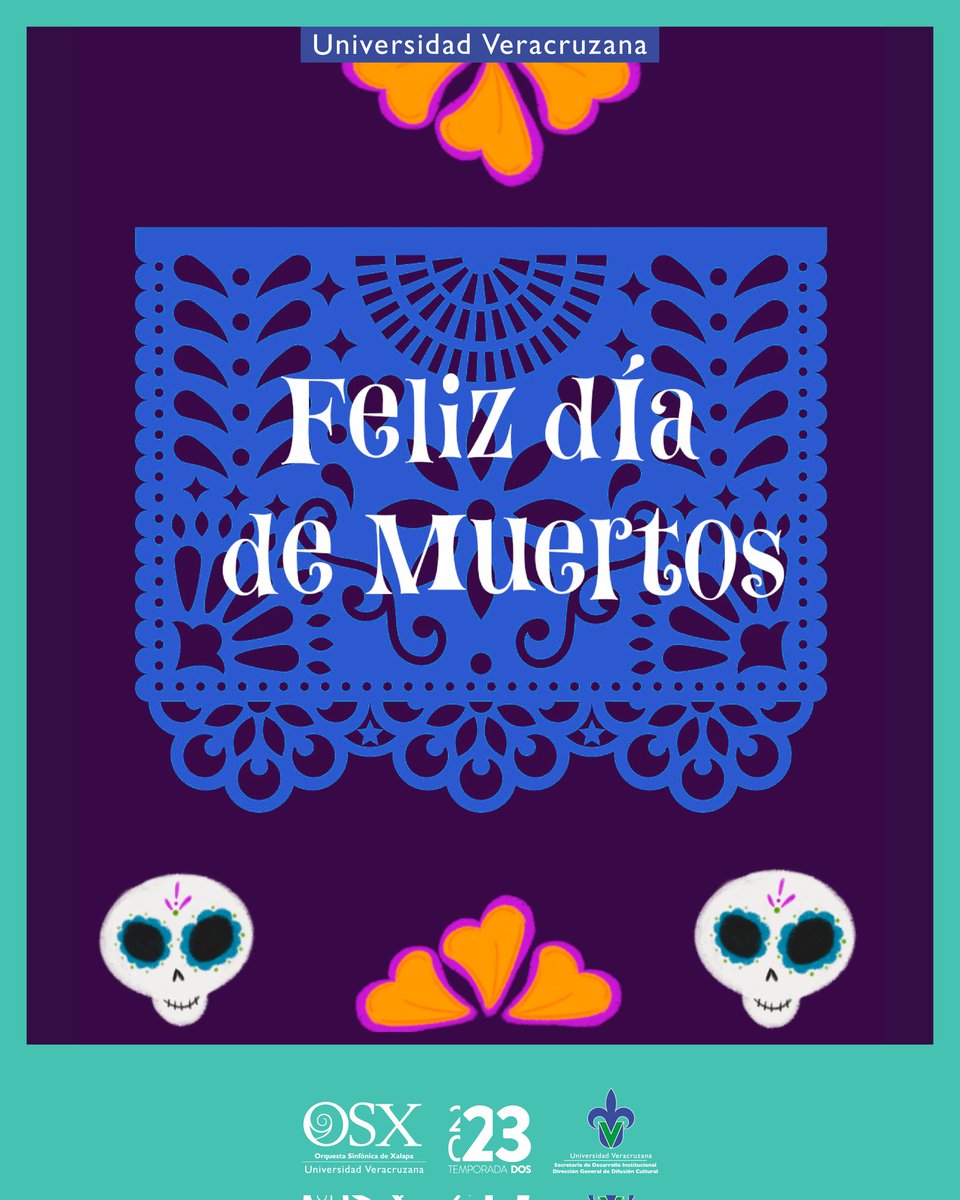OSXUV's tweet photo. ¡Que abunde la comida, que se desborde el amor! Que nuestros muertos vuelven a la vida, en este día de celebración💀🕯️
#TuOSX te desea un Feliz #DiadeMuertos en compañía de tu familia y seres queridos🕯️❤️ https://t.co/bJSooofCwY