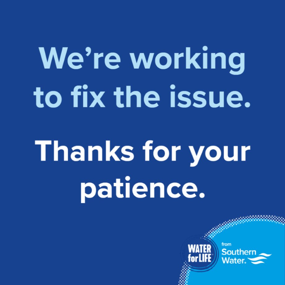 Southern Water tweet media
