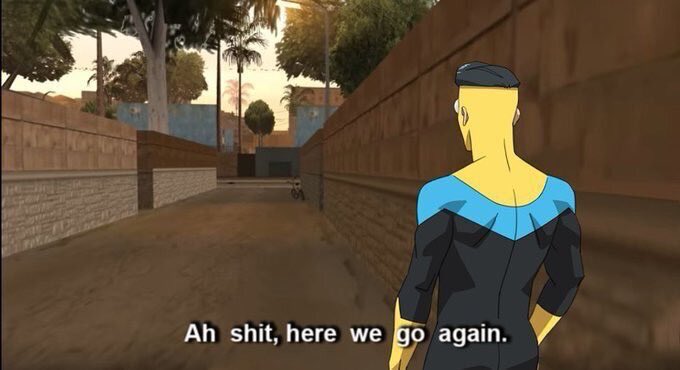 InvincibleHQ's tweet photo. Invincible fans later tonight https://t.co/e6gcoyKt4a