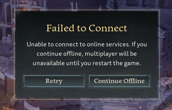 CroondogTV's tweet photo. Was really looking forward to another @ReturnToMoria session tonight, but the patch has broken online play for us!

Our little group all have the same issue, and cannot host online games! https://t.co/YOA3THBbbX