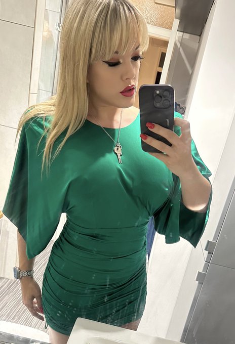 About to take slave 7 out for his bday meal in the dress My (O/our) cuck @UnderMissTess bought for My<a href="/tag/vanillacorruption"class="tags"><span>#vanillacorruption</span></a>