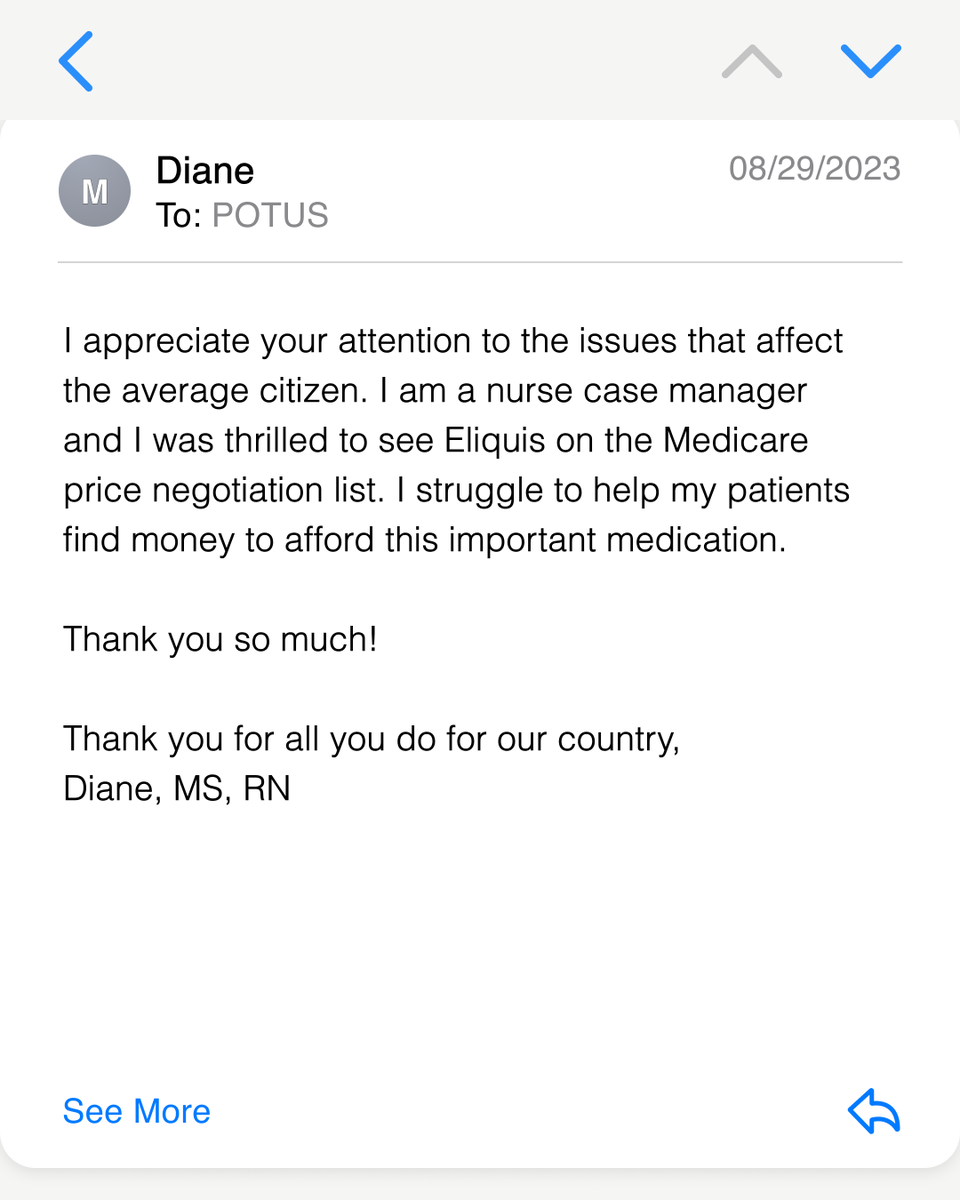 POTUS46Archive's tweet photo. Nurses are heroes. They don’t just help you live; they make us want to live.

And because we took action allowing Medicare to negotiate lower prescription drug prices, we're helping nurses like Diane give more patients the peace of mind that they can afford the care they need. https://t.co/SsqgnaE7Y3