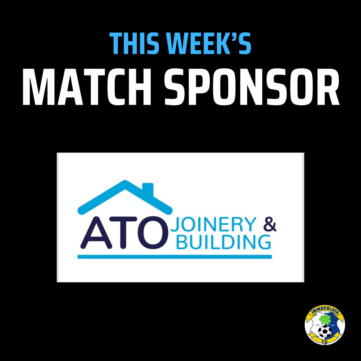 FIXTURES - SATURDAY 04 NOVEMBER ⚽️ This week’s game is sponsored by ATO Joinery & Building. They offer shop fit outs , renovations, bathroom refurbs, loft conversions & much more! You can contact them on 077831 20035 or email atojoinery.building@gmail.com #GOTM 💙