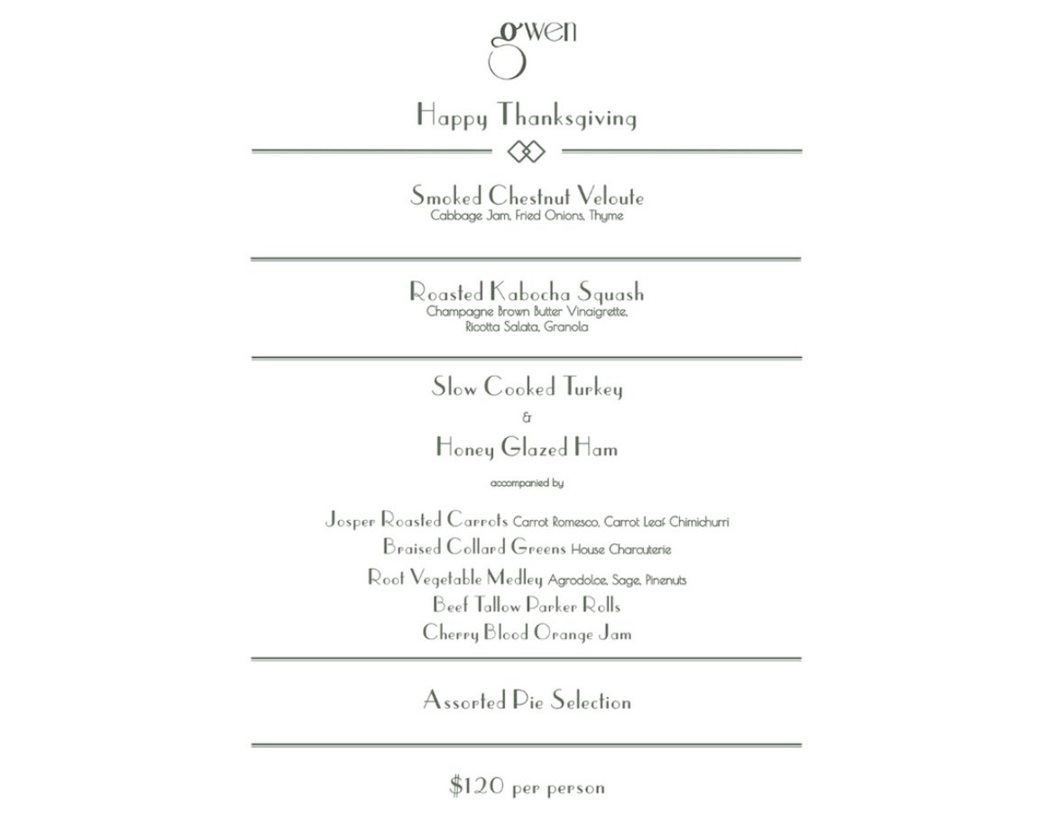 Why choose between ham and turkey when you can have both? Our multi-course Thanksgiving dinner gives you the best of both worlds, a list of delicious sides and more. Tap here to book your reservations before they’re all gone: tr.ee/3NM5QI0bRO