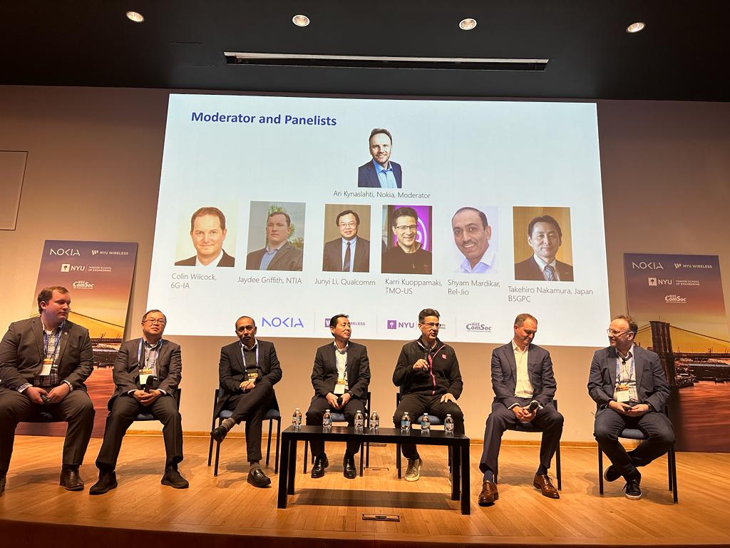I had a great pleasure to host a panel discussion at the Brooklyn 6G Summit with this brilliant team!

Brooklyn 6G summit is organized by
<a href="/nokia/">Nokia</a>, <a href="/nyuniversity/">New York University</a>, <a href="/IEEEorg/">IEEE</a>