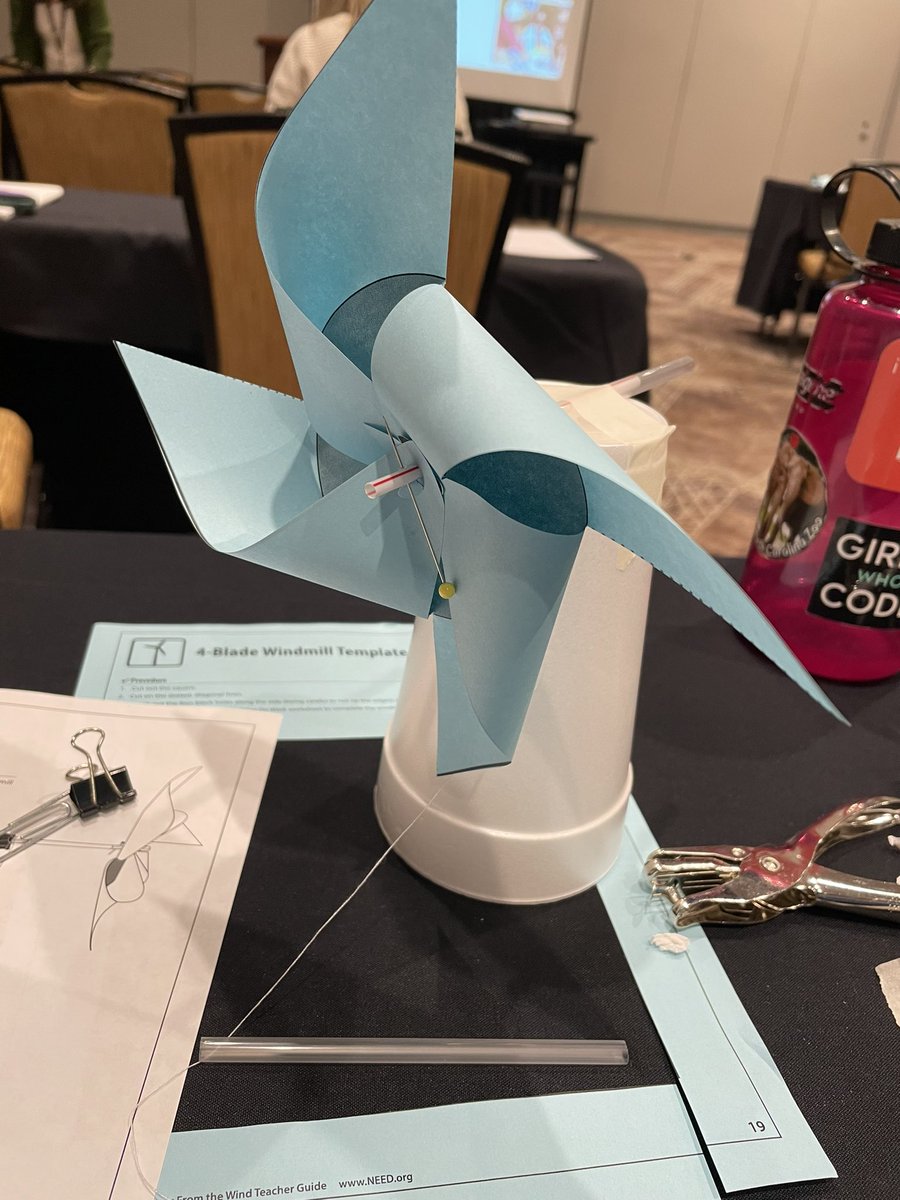 burns_sci's tweet photo. Building windmills with the bestie at Energy Transformations! @brickhouse_sci  @NCSTA https://t.co/Wj7O7nvS8X