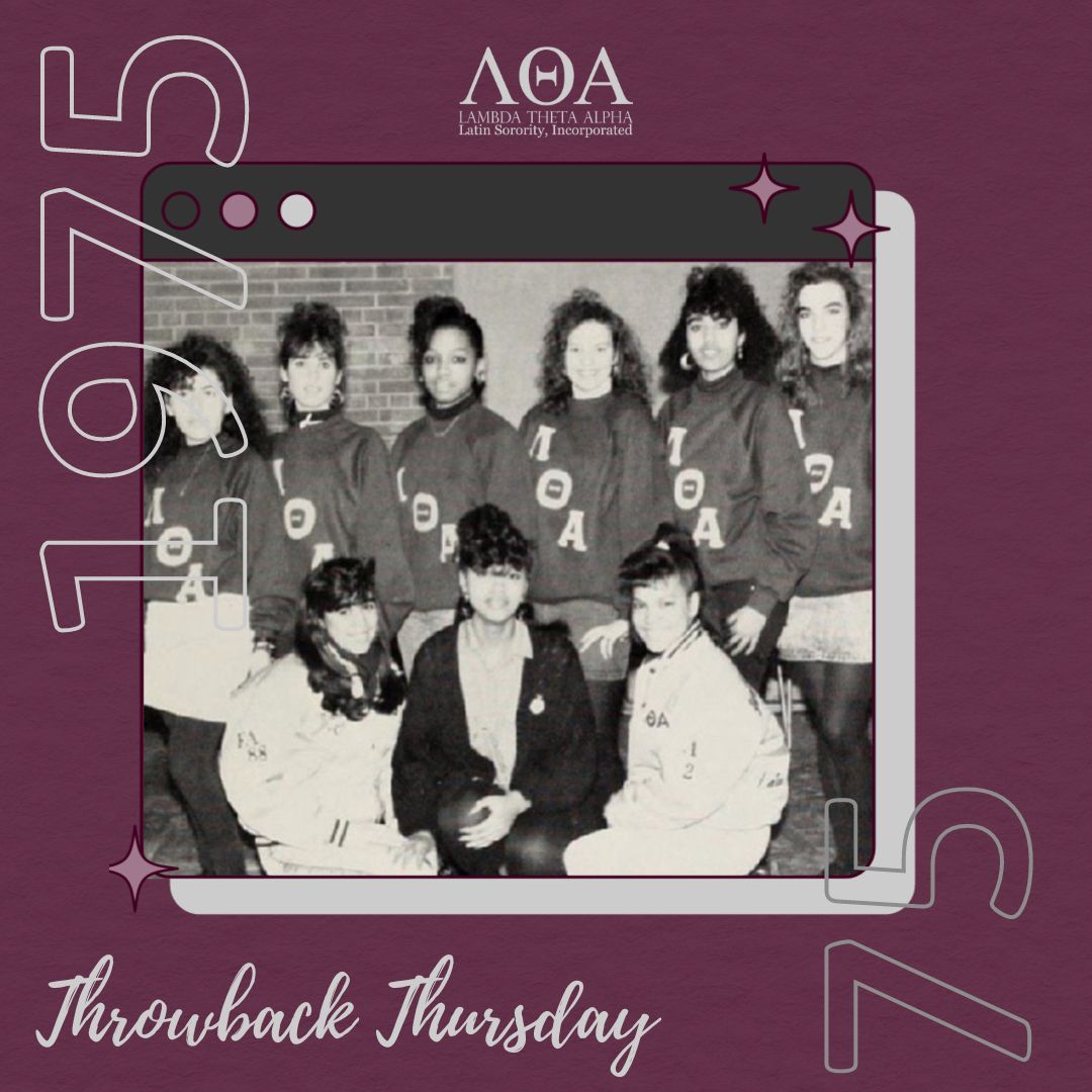 LTA1975's tweet image. Check out this blast from the past! Today's #LTAThrowback features Alpha Chapter sisters, circa 1989. Recognize a sister? 👀 Tag them below! #LTA1975 #AlphaChapter #TBT #ThrowbackThursday