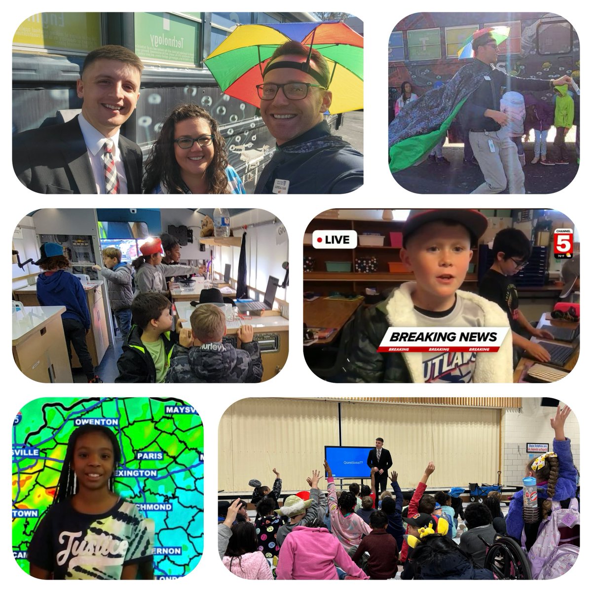 STEM with Shadrach (@shadrach73) on Twitter photo The #Weatherwise STEM Bus unit! Meteorologist Dillon Gaudet ABCNews36 talked to the kids about his career, plus students used a <a href="/makeymakey/">Makey Makey</a> to build a flood alarm and <a href="/MicrosoftFlip/">Flip</a> to record news segments. Thanks <a href="/DixieMagnet/">DixieMagnetElementary</a> for partnering with us for this amazing PBL moment! The #Weatherwise STEM Bus unit! Meteorologist Dillon Gaudet ABCNews36 talked to the kids about his career, plus students used a <a href="/makeymakey/">Makey Makey</a> to build a flood alarm and <a href="/MicrosoftFlip/">Flip</a> to record news segments. Thanks <a href="/DixieMagnet/">DixieMagnetElementary</a> for partnering with us for this amazing PBL moment!