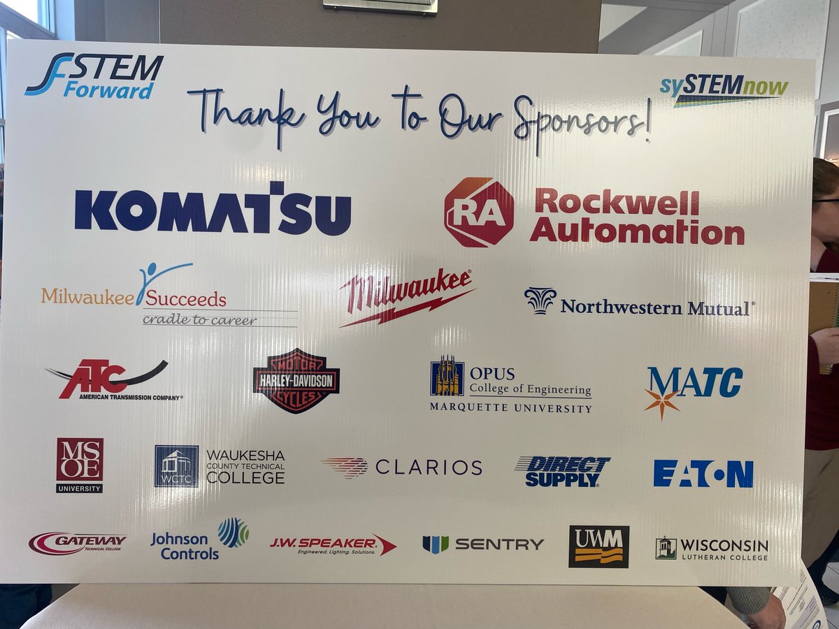 MKESucceeds's tweet image. Wow! So impressed with the innovation at the sySTEMnow Conference last week - and proud to be a Generation STEM sponsor! #STEMforward #sySTEMnow2023