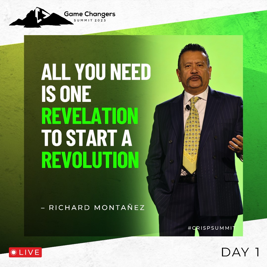 CrispGrowth's tweet photo. One idea can change your life ⚡️ #crispsummit #gamechangerssummit https://t.co/2d1cQrfKxZ