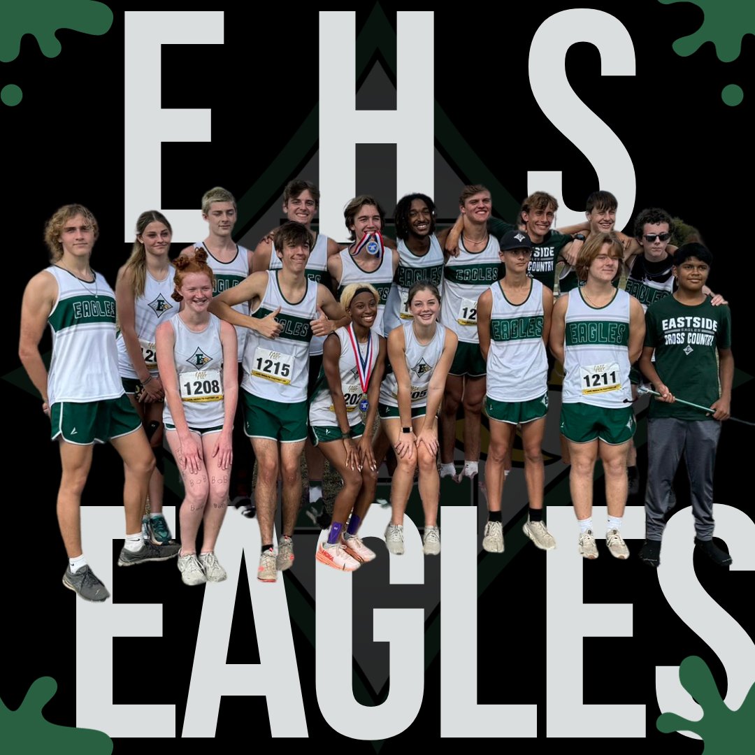 Good luck to Eastside Lady Eagles CROSS COUNTRY and to Grayson Poynter at the AAAAA State Cross Country Meet tomorrow!  Go EAGLES!!!