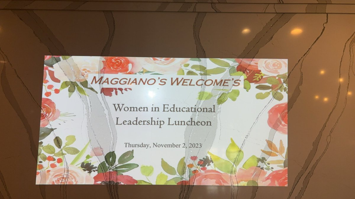 susannamelon's tweet photo. At the ‘Women in Educational Leadership Luncheon’ with these amazing, passionate, and extremely influential @GlenbardDist87 leaders! Proud to work with this fearless equity powerhouse! #WiserWomen #WELL23 https://t.co/vYyaHy6ZwL