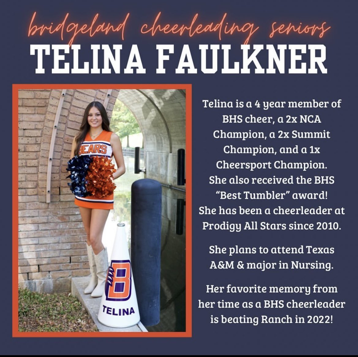 Happy Senior Week 💙🐻🧡

#BridgelandBest #WinTheDay #SeniorWeek
