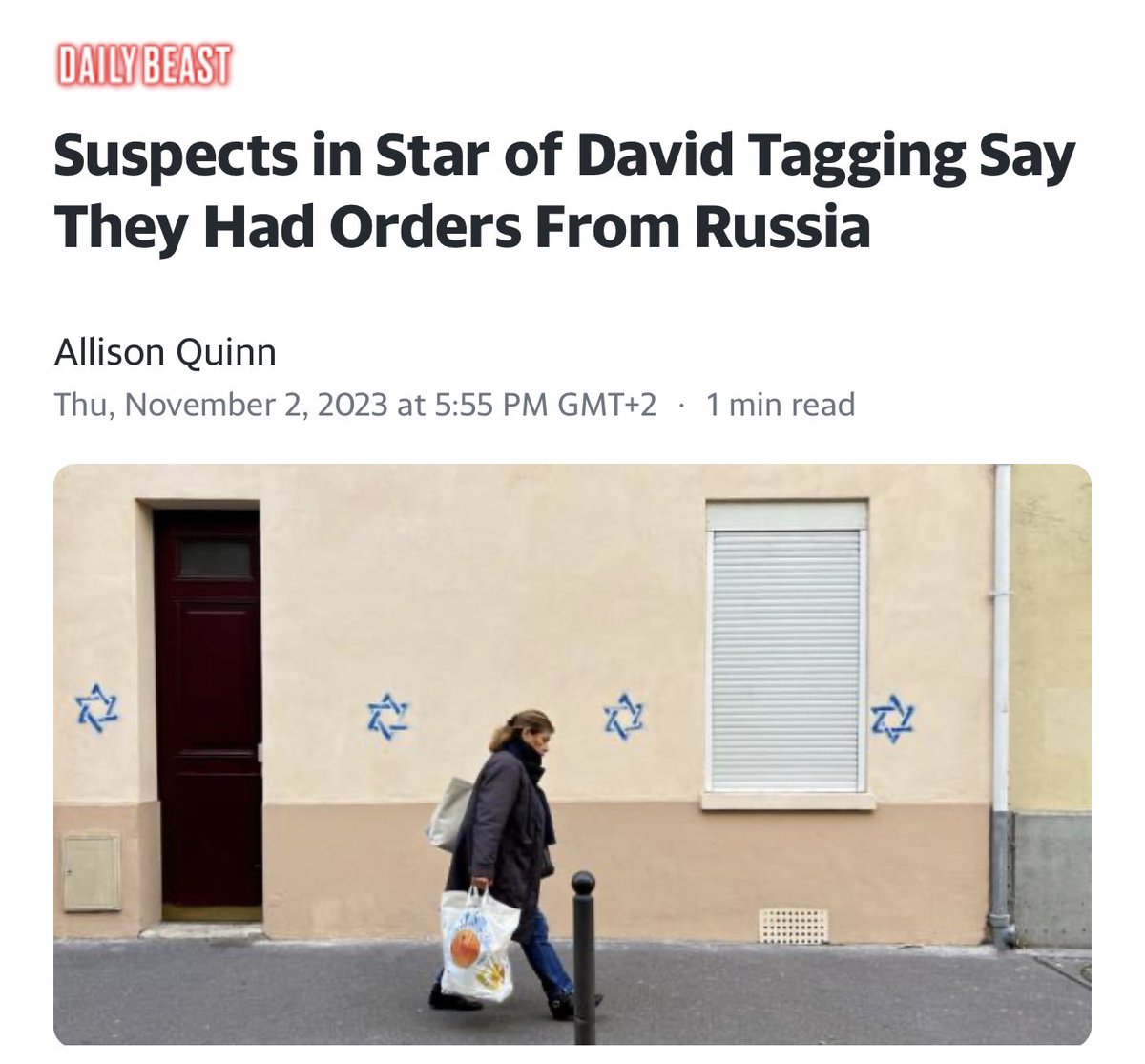 Do you see what’s going on here?

⏪ Let’s rewind.

- During the 1960s, nazi graffiti suddenly surged across the West, but especially in West Germany. Some of the key culprits turned out to be East German agents. Soviet defectors later confirmed the extent of their nazi graffiti