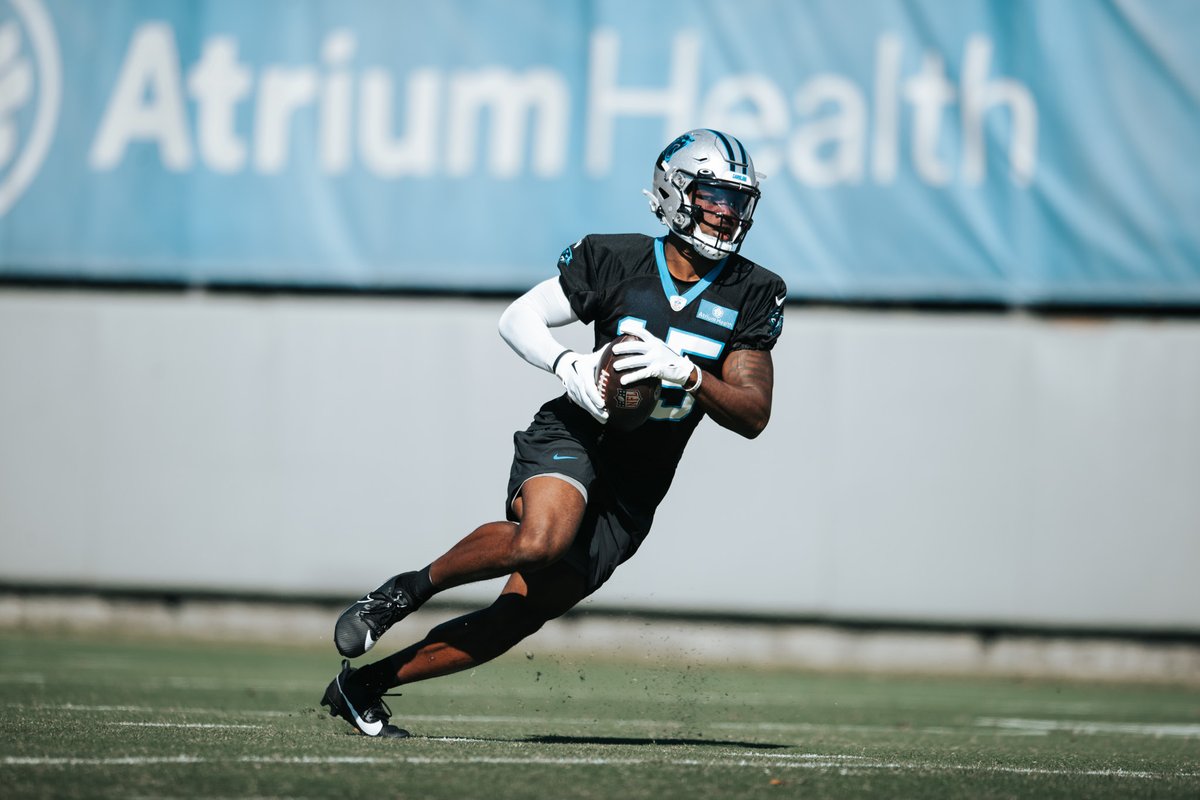Panthers's tweet photo. Workin' through the week 💪 https://t.co/hnyMYZljlP