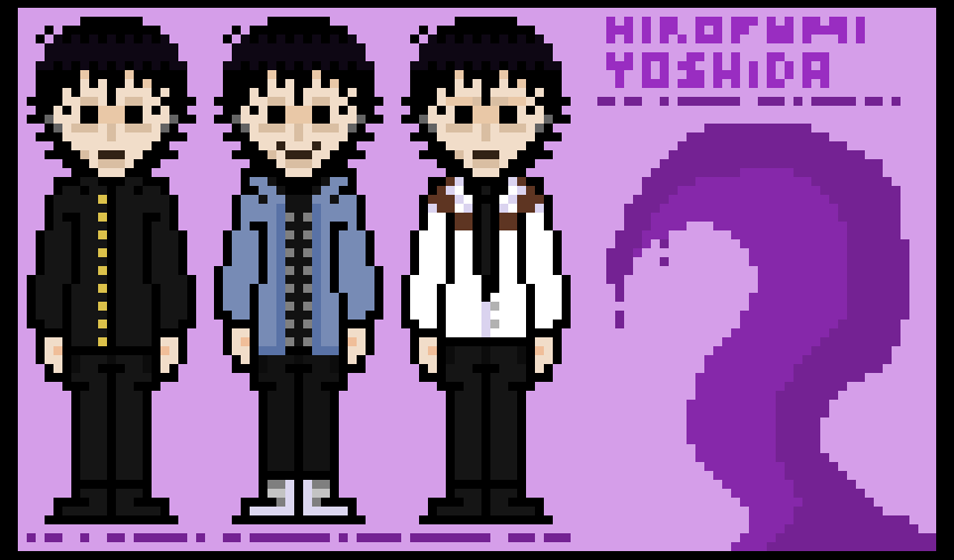 YankeeLovesCats's tweet photo. "Even Top-Tiers Can't Win Against Old Age." 
Hirofumi Yoshida Sprites!
- - - - - - - - - - - - - - - - - - -
#chainsawman #csm147 #chainsawman147 #Fanart #pixelartist #pixelart #artist #ArtistOnTwitter #yoshida https://t.co/EXnsu4qt3I
