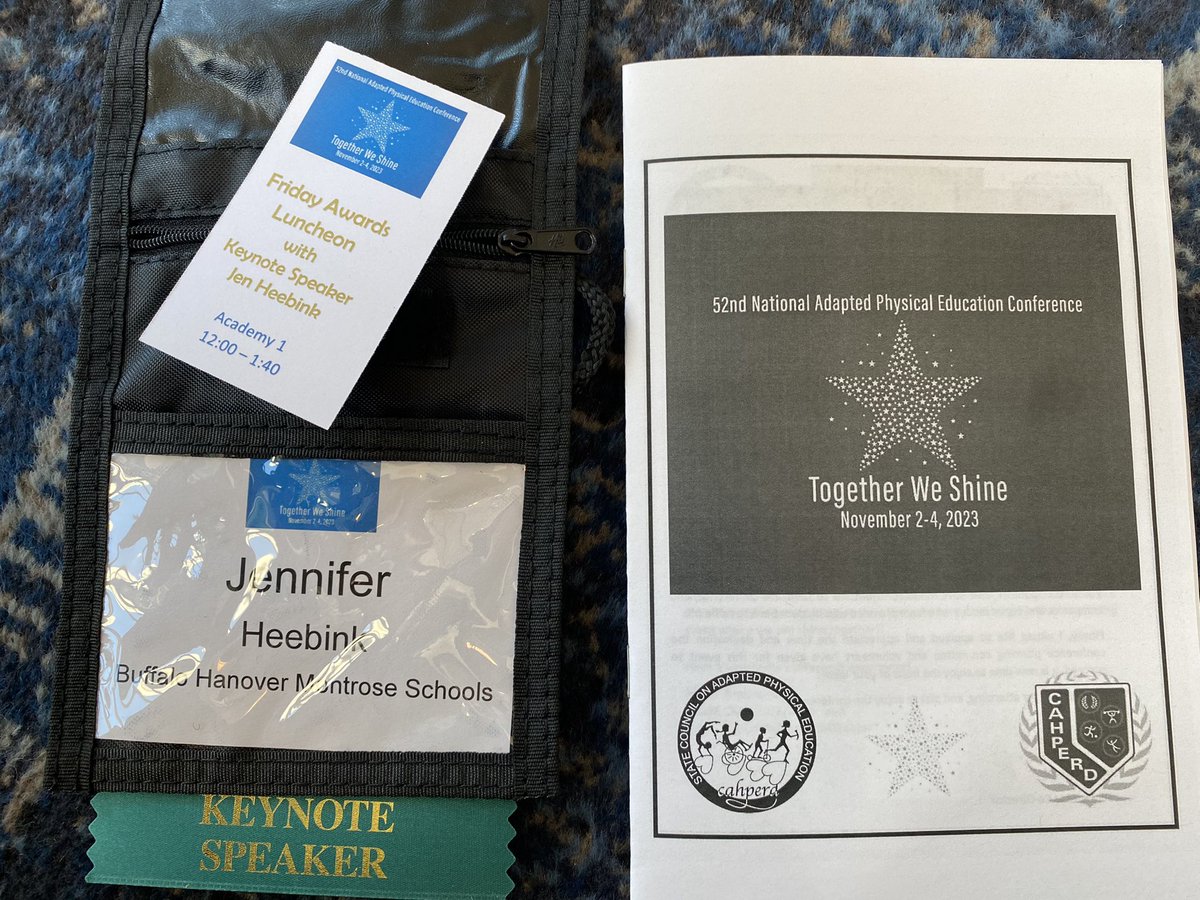 Jen Heebink (@jenheebink) on Twitter photo Just had a moment here as <a href="/NAPEC2021/">National APE Conference 52</a> NAPEC 2023 is starting in a few minutes! What a journey❤️#adaptedpe #physed Just had a moment here as <a href="/NAPEC2021/">National APE Conference 52</a> NAPEC 2023 is starting in a few minutes! What a journey❤️#adaptedpe #physed