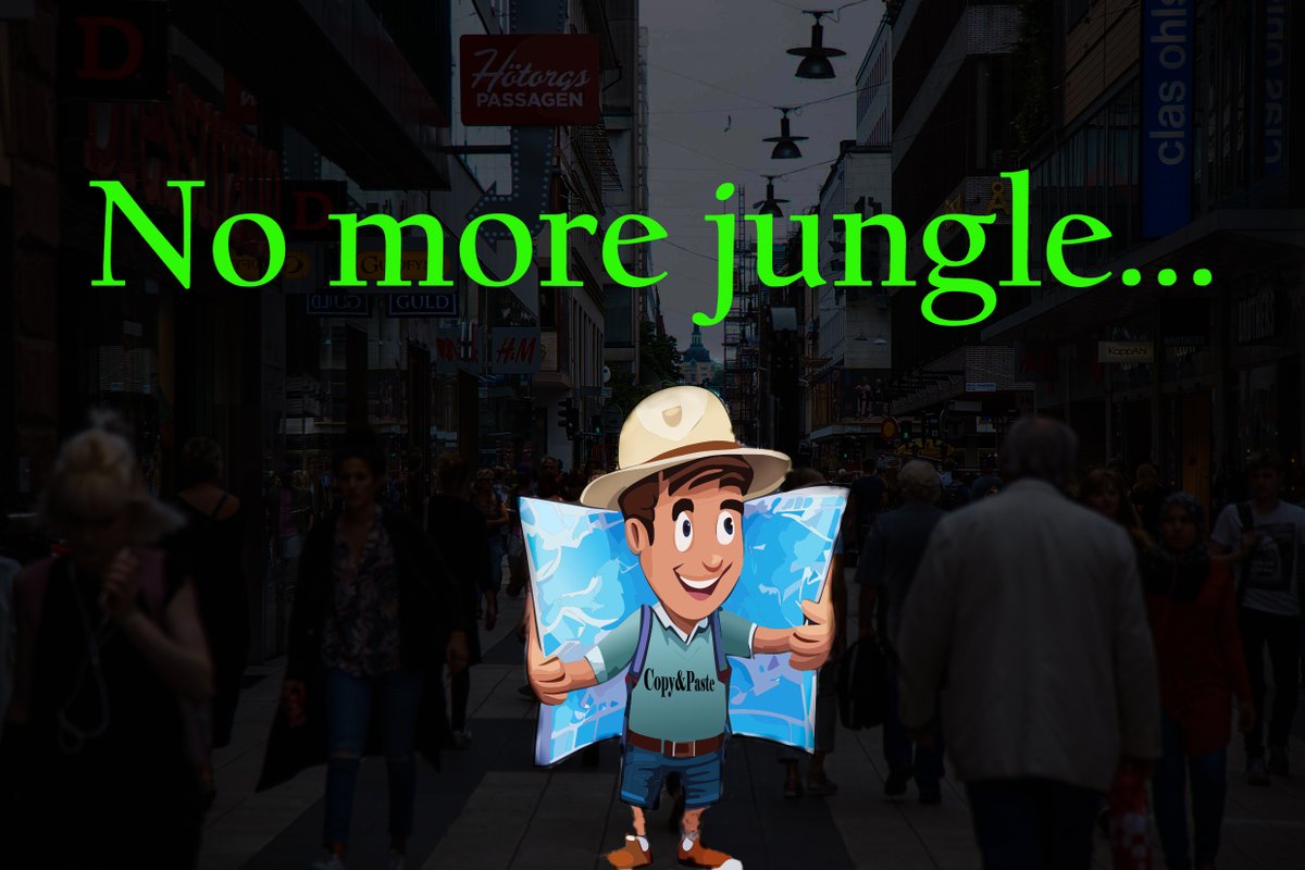 CopyNPasteSwe's tweet image. Many users may leave track of your site... and never come back.

In the jungle they&apos;re lost. Less cash is your cost. 
Don&apos;t let this happen... 

CopyNPaste provides the map.
With professional UX-Writing, a user friendly &amp;amp; adaptive tone, let your audience easier reach the target.