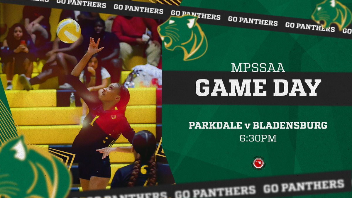 pgcpsAD's tweet photo. 4A South Region II 🏐QF's tonight...
Let's Gooooooo Panthers!
#BeatBlade https://t.co/aOLCbLPD0G