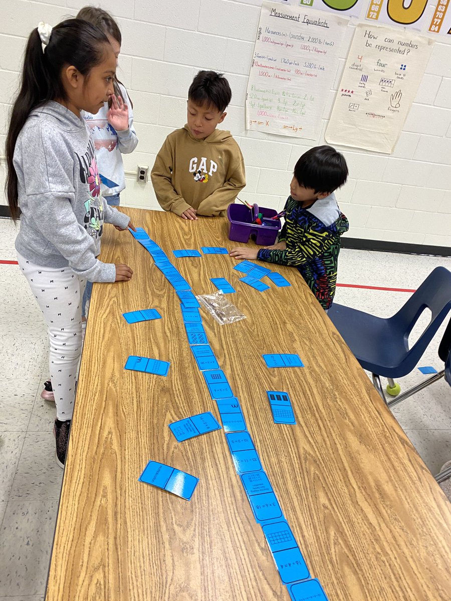 3rd grade <a href="/Hasty_Huskies/">Hasty Fine Arts Acad</a> identifying models for multiplication &amp; division by completing a domino train! <a href="/MRegan0123/">Dr. Rosario-Regan</a> <a href="/Beth_Coryell/">Beth Coryell</a> <a href="/JanetMarotte777/">Janet Marotte</a>