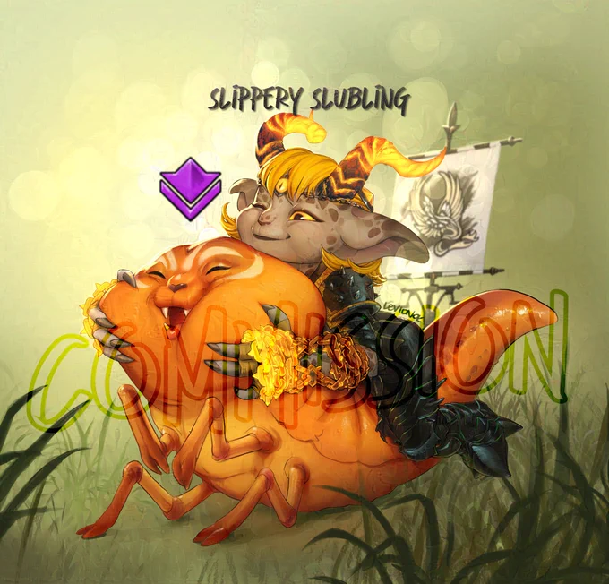 an extremely cute commission for   #gw2