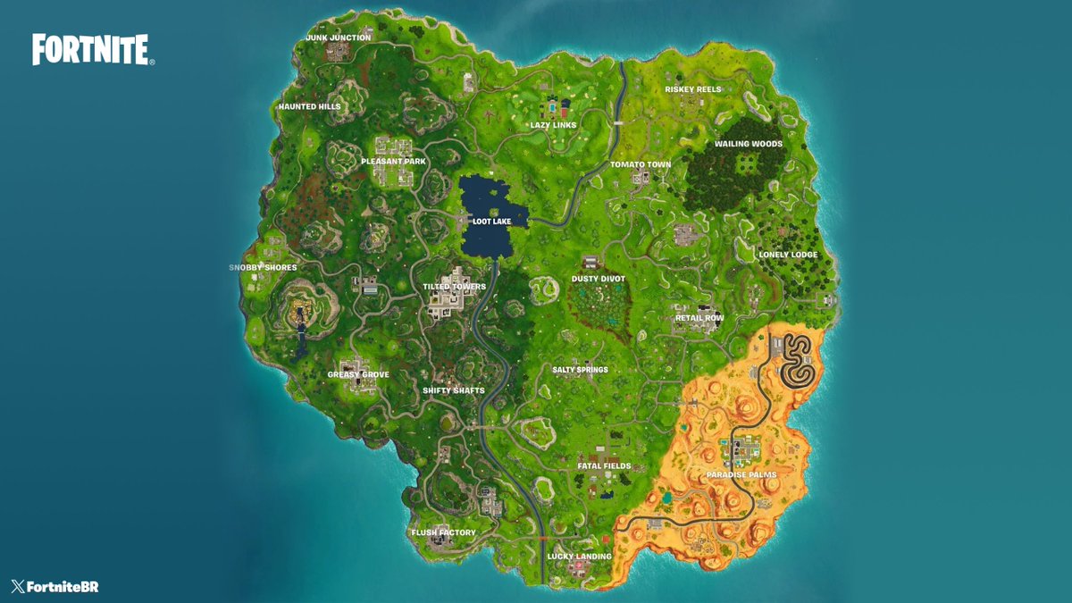FortniteBR's tweet photo. Where we droppin’? #FortniteOG https://t.co/bvifHy2XRB